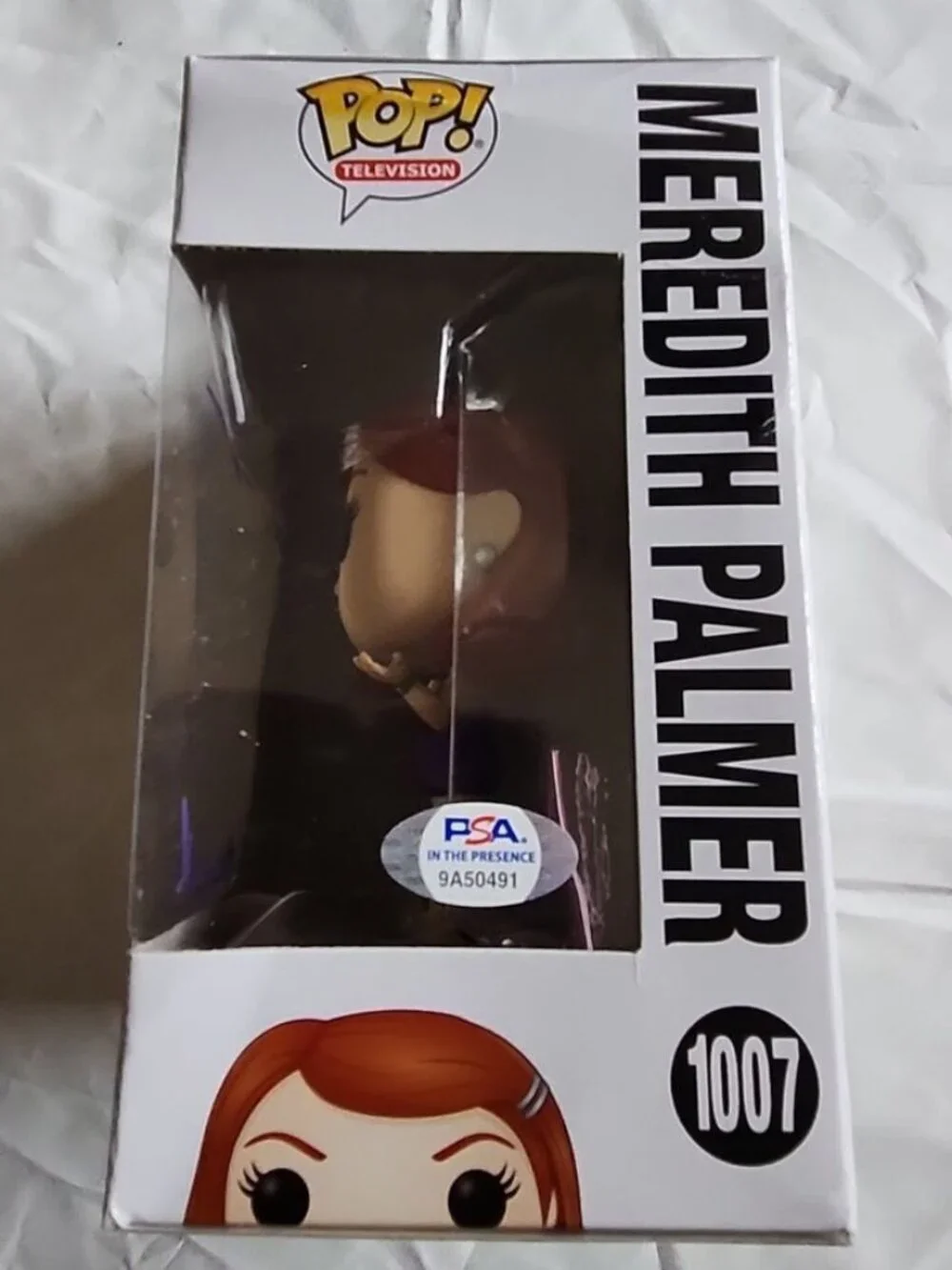 Kate Flannery signed Funko Pop! Vinyl: The Office - Meredith Palmer #1007 w/COA - Picture 6 of 6